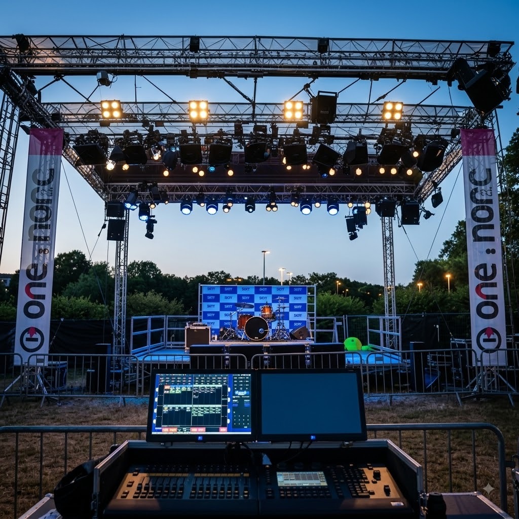 Regia e produzione integrata di un grande evento